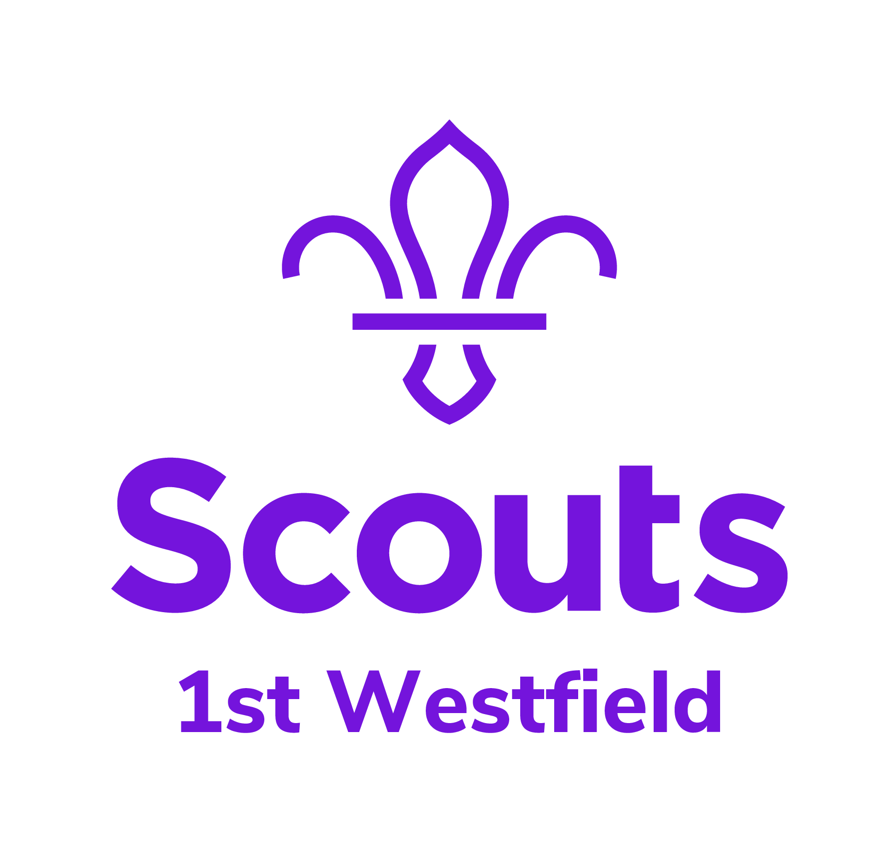 1st Westfield Stacked Purple logo