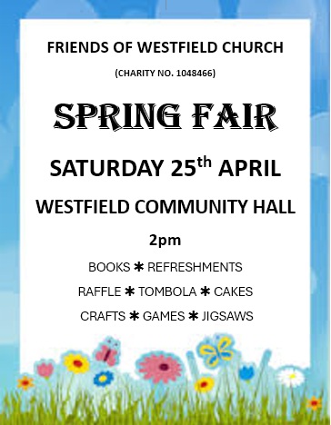 Friends Westfield Church Spring Fair 2026